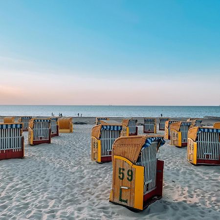Modernes Apartment Direkt Am Strand Cuxhaven Kültér fotó