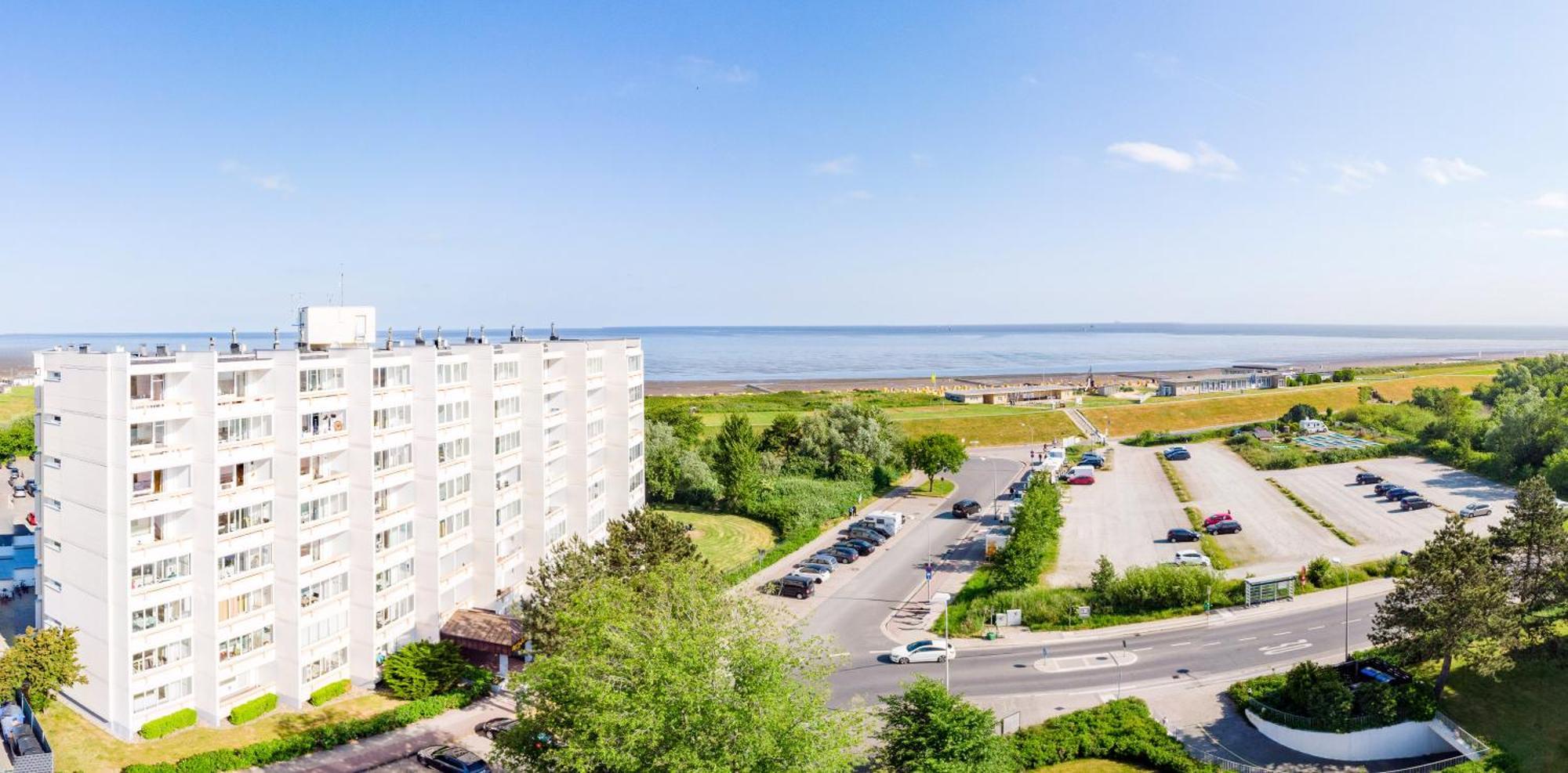 Modernes Apartment Direkt Am Strand Cuxhaven Kültér fotó
