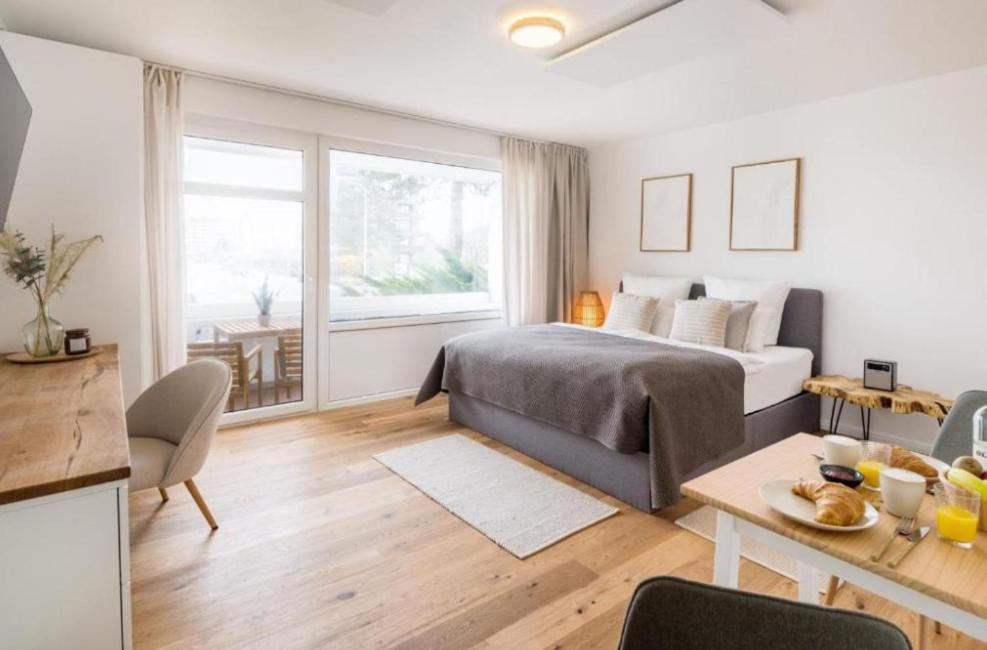 Modernes Apartment Direkt Am Strand Cuxhaven Kültér fotó